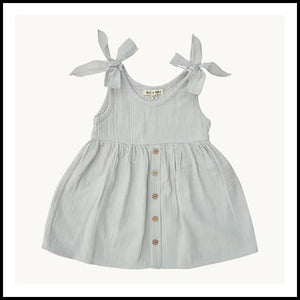 ELI&Nev Muslin Summer Dress Sage Green 3-4years