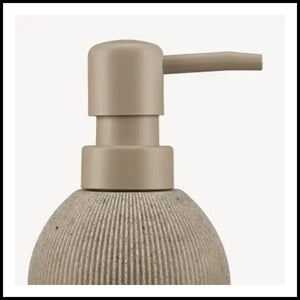 Resin Soap Dispenser Beige