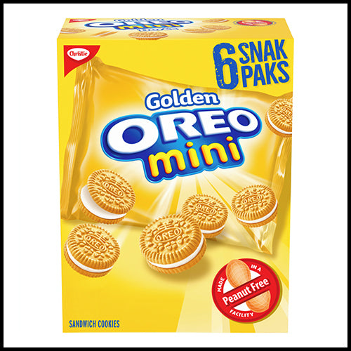 Christie Snak Paks Golden Oreo Mini x 6pk