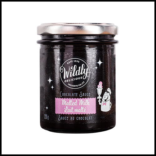 Wildly Delicious Malted Milk Chocolate Sauce 220g