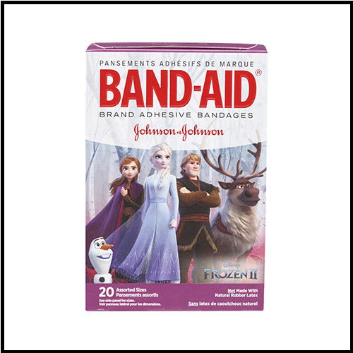 Band-Aids Assorted Sizes Frozen 20ct