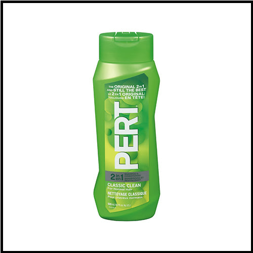 Pert 2 in 1 Classic Clean Shampoo and Conditioner 500ml