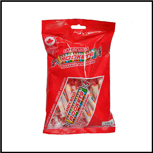 Rockets Candy Rolls 135g