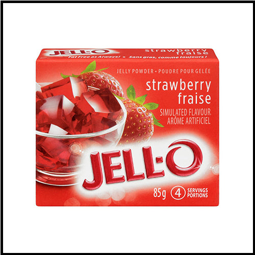 Strawberry Jello Powder 85g