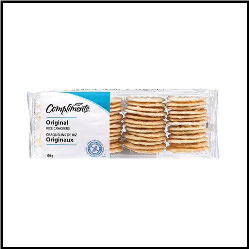 Compliments Original Rice Crackers 100g