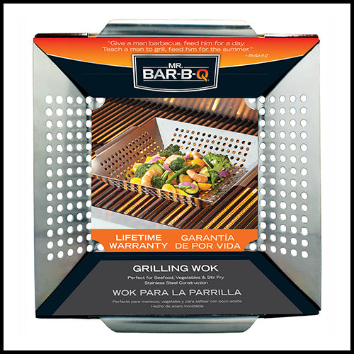 Mr. Bar-B-Q Grilling Wok