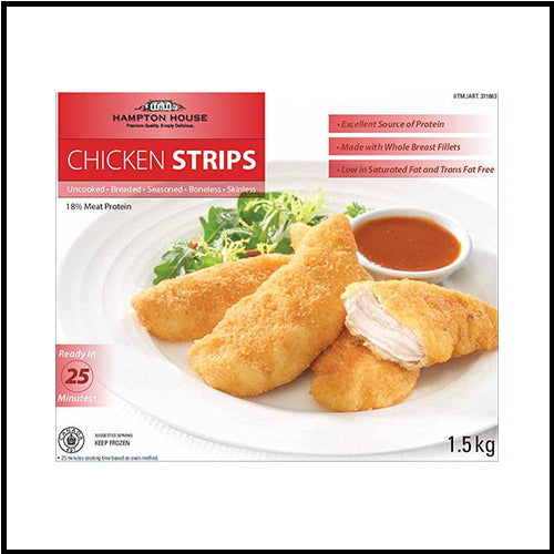 Hampton House Breaded Chicken Strips 1.5kg