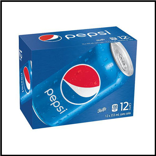 Regular Pepsi Cans 12x355ml