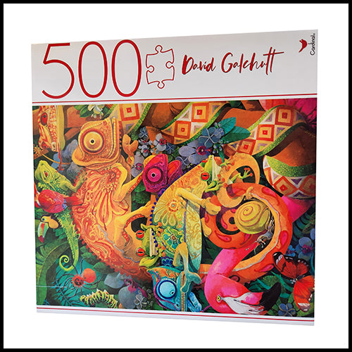 Cardinal 500 Piece Puzzle - Chameleon