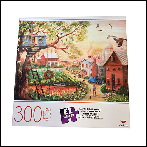 Cardinal 300 Piece Puzzle - Tree House