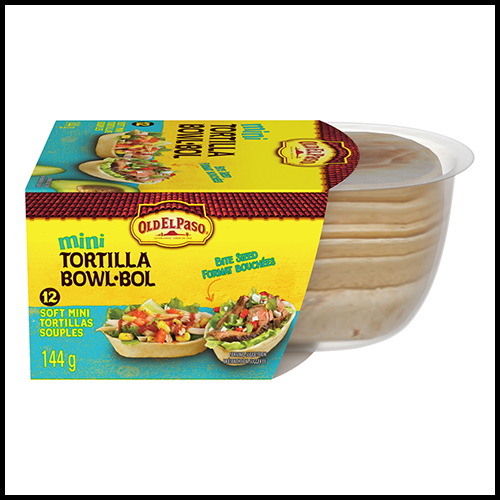 Old El Paso Mini Tortilla Bowls 12pk