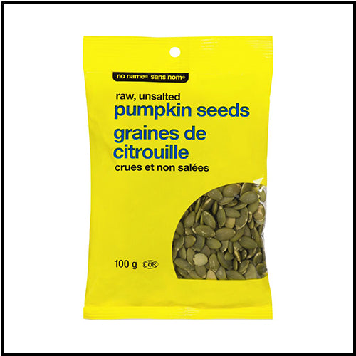 No Name Raw Unsalted Pumpkin Seeds 100g