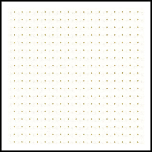 Paviot Cosmos White/Gold Dinner Napkins