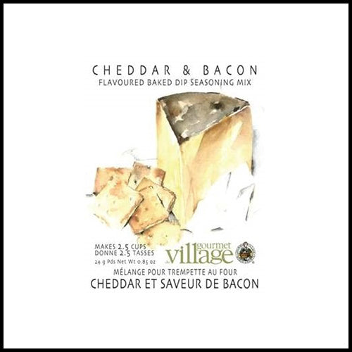 Gourmet Du Village Cheddar & Bacon Baked Dip Mix 23g