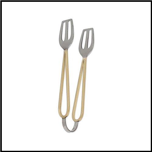 Gold Loop Handle Tongs