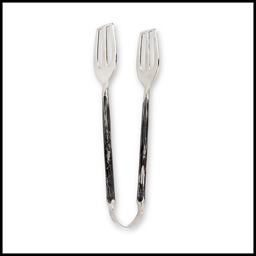 Rustic Black Tongs