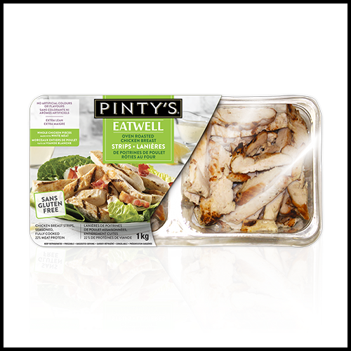 (COSTCO BULK) Pinty's Oven Roasted Chicken Breast Strips 1kg