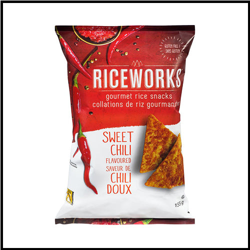 Riceworks Sweet Chili Brown Rice Crisps 155g