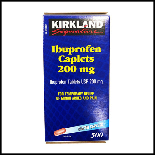 Kirkland Ibuprofen Tablets 200mg x 500pcs