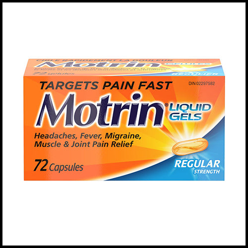 Motrin Liquid-Gel 200mg x 72pcs