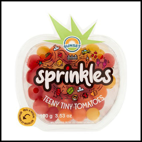 Tomatoes Sprinkles Teeny Tiny 100g