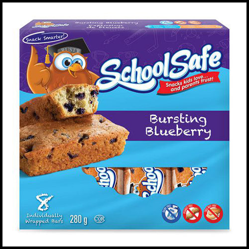 School Safe Bursting Blueberry Muffin 8pk