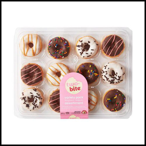 Two-Bite Donuts Variety Pack 12pk