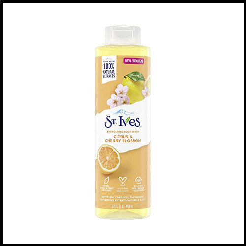 St. Ives Energizing Citrus And Cherry Blossom Body Wash 650ml