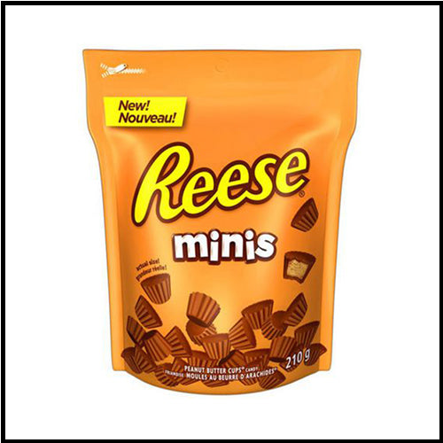 Reese Minis Peanut Butter Chocolate Cups 210g