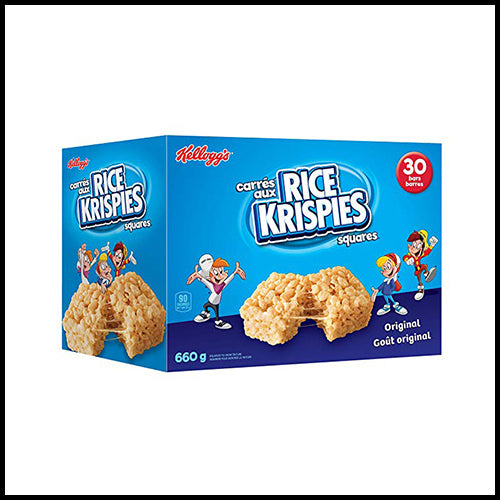 Kellogg's Rice Krispies Squares Jumbo Pack 30ct