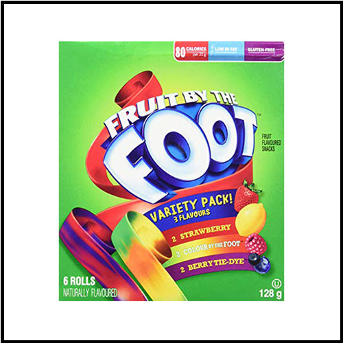 Fruit By The Foot Variety Pack Fruit Snack 128g