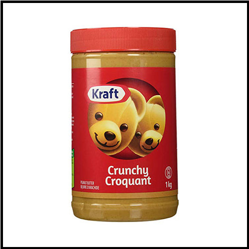 Kraft Crunchy Peanut Butter 1kg