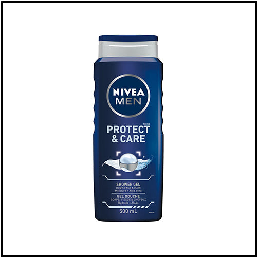 Nivea Mens Protect & Care Shower Gel 500ml