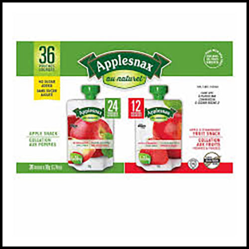 Applesnax Assorted Apple Snack Pouches 90g x 36ct