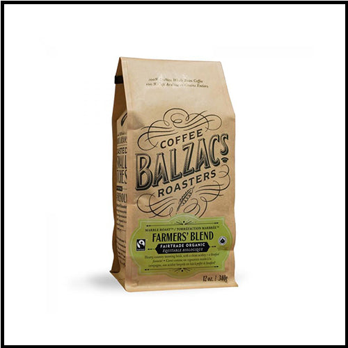 Balzac's Farmers Blend Whole Bean Coffee 340g