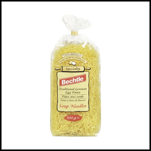 Bechtle Traditional German Egg Pasta Soup Noodles 500g