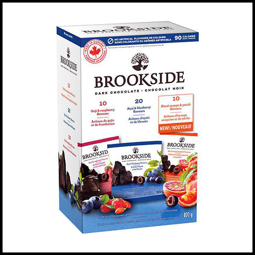 (COSTCO BULK) Brookside Dark Chocolate Assortment Pack 40x20g