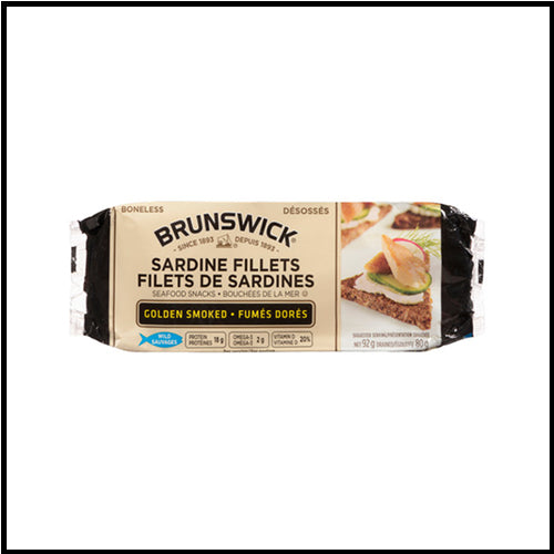 Brunswick Seafood Snacks Golden Smoked 92g