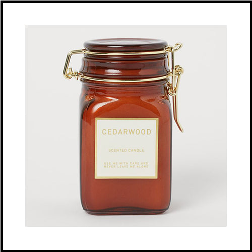 Scented Candle Cedarwood