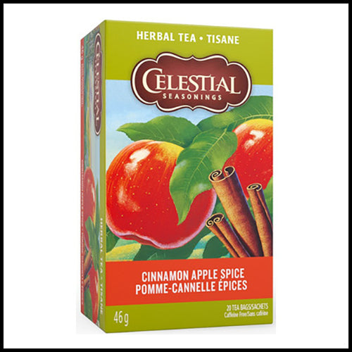 Celestial Cinnamon Apple Spice Herbal Tea 20pk