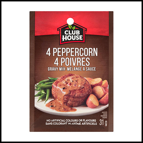 Club House 4 Peppercorn Gravy Mix 31g