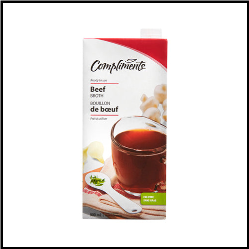 Compliments Beef Broth 900ml