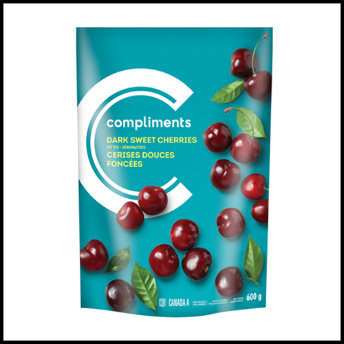 Compliments Dark Sweet Cherries 600g