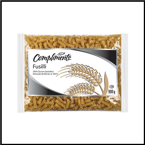 Compliments Fusilli Pasta 900g