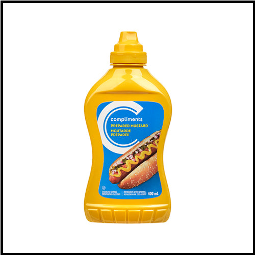 Compliments Prepared Mustard 400ml