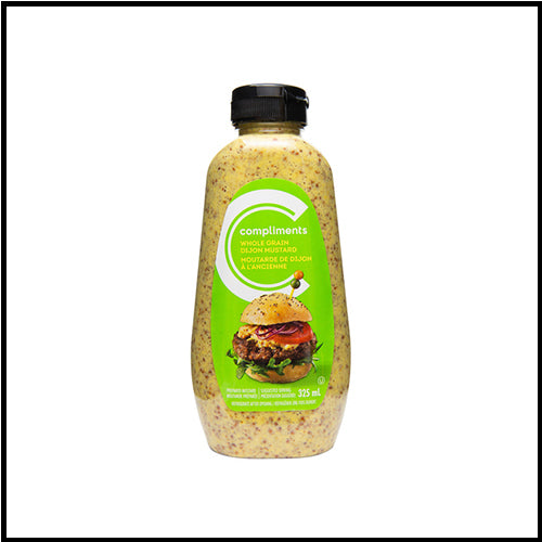 Compliments Whole Grain Dijon Mustard 325ml