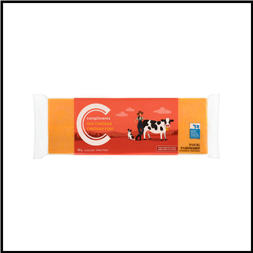 Compliments Old Cheddar Cheese 400g