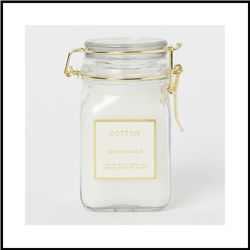 Scented Candle Cotton