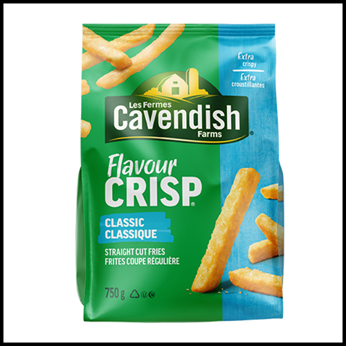 Cavendish Farms Flavour Crisp Coated Straight Cut French Fries 750g