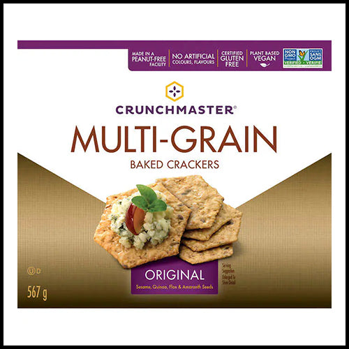 (COSTCO BULK) Crunchmaster Multi-Grain Crackers 567g